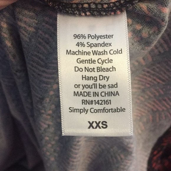 XXS LuLaRoe Maxi Skirt E01 1846 - Picture 4 of 4